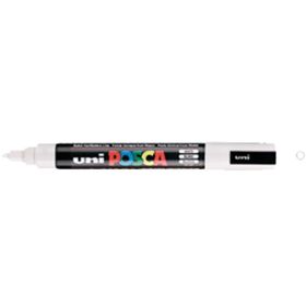 Uni-Ball PC-5M 1.8-2.5 mm Beyaz Su Bazlı Poster Markör