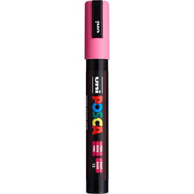 Uni-Ball PC-5M Pembe Su Bazlı Poster Markör