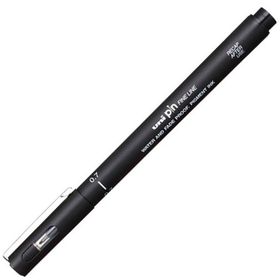 Uni-Ball Pin Fine Line 0.7 mm Siyah Teknik Çizim Kalemi