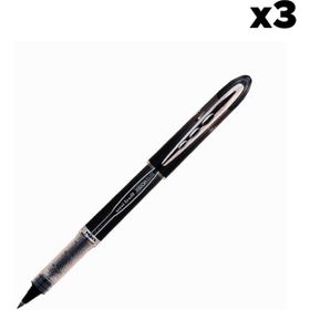 Uni-Ball UB-205 Vision Elite Siyah 0.5 mm 3'lü Paket Roller Kalem