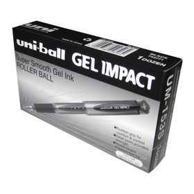 Uni-Ball UM-153 Signo Broad 1 mm Siyah 12'li Paket İmza Kalemi Yedeği