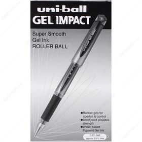 Uni-Ball UM-153S 1 mm Siyah 12'li Paket İmza Kalemi