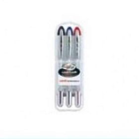Uni-Ball Vision UB200 Mavi 0.8 mm 3'lü Roller Kalem