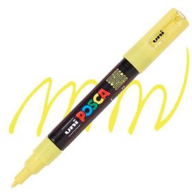 Uni PC-1M 0.7 Güneş Sarı Posca Poster Markörü