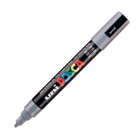 Uni PC-5M Posca Gri 1.8-2.5 mm Boyama Markörü