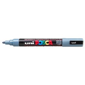 Uni PC-5M Posca Kurşun Gri 1.8-2.5 mm Boyama Markörü