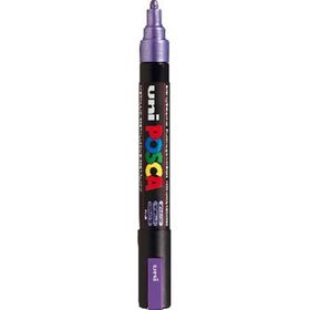Uni PC-5M Posca Metalik Mor 1.8-2.5 mm Boyama Markörü