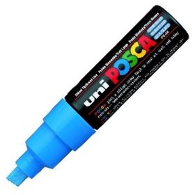 Uni PC-8K 8.0 Açık Mavi Posca Poster Markörü