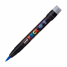 Uni PCF-350 Posca Mavi 0.1-10 mm Fırça Uç Boyama Markörü