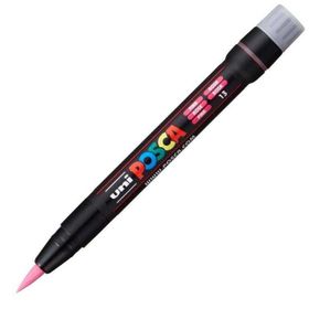 Uni PCF-350 Posca Pembe 0.1-10 mm Fırça Uç Boyama Markörü