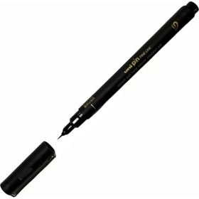 Uni Pin Extra Fine Siyah Brush Fırça Uçlu Kalem