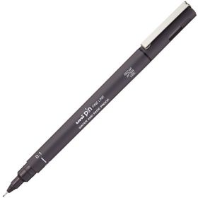 Uni PIN01-200 0.1 Koyu Gri Drawing Pen