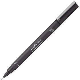 Uni PIN05-200 0.5 Koyu Gri Drawing Pen