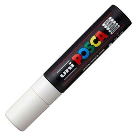 Uni POSCA PC-17K White 1 15 mm Su Bazlı Poster Marker Kalem