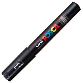 Uni POSCA PC-1M Black 24 0.7 mm Su Bazlı Poster Marker Kalem