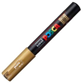 Uni POSCA PC-1M Gold 25 0.7 mm Su Bazlı Poster Marker Kalem