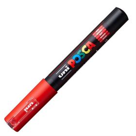 Uni Posca PC-1M Kırmızı Boyama Markörü