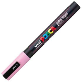 Uni POSCA PC-3M 0.9-1.3 mm Light Pink 51 Su Bazlı Poster Marker Kalem