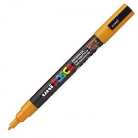 Uni POSCA PC-3M 0.9-1.3 mm Parlak Sarı Renkli Poster Markörü