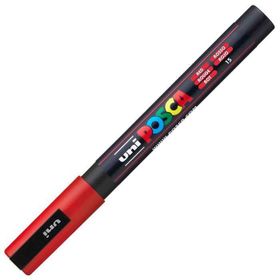 Uni POSCA PC-3M Red 15 0.9-1.3 mm Su Bazlı Poster Marker Kalem