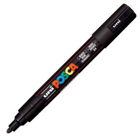 Uni POSCA PC-5M Black 24 1.8-2.5 mm Su Bazlı Poster Marker Kalem