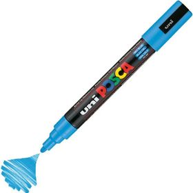 Uni Posca PC-5M Gök Mavi Boyama Markörü