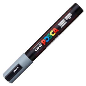 Uni POSCA PC-5M Grey 37 1.8-2.5 mm Su Bazlı Poster Marker Kalem