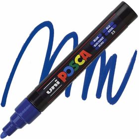 Uni POSCA PC-5M Mavi 1.8-2.5 mm Su Bazlı Poster Markörü