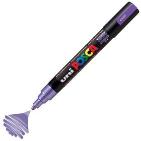 Uni Posca PC-5M Metalik Mor Boyama Markörü