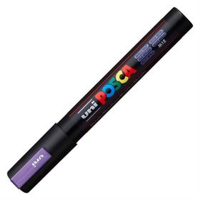 Uni Posca PC-5M Metalik Mor Boyama Markörü