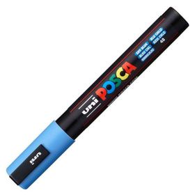 Uni POSCA PC-5M Sky Blue 48 1.8-2.5 mm Su Bazlı Poster Marker Kalem