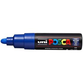 Uni POSCA PC-7M Blue 33 4.5-5.5 mm Su Bazlı Poster Marker Kalem