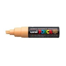 Uni Posca PC-8K 8 mm Açık Turuncu Kesik Uç Boyama Markörü
