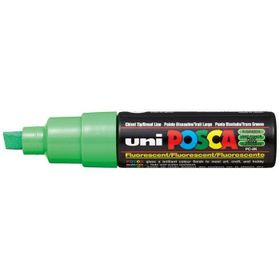 Uni POSCA PC-8K Fluorescent Green F6 8 mm Su Bazlı Poster Marker Kalem