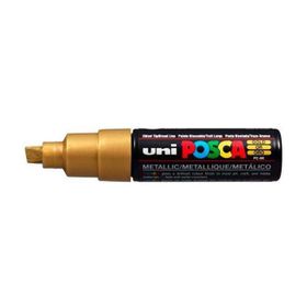 Uni POSCA PC-8K Gold 25 8 mm Su Bazlı Poster Marker Kalem