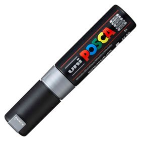 Uni Posca PC-8K Gümüş Boyama Markörü