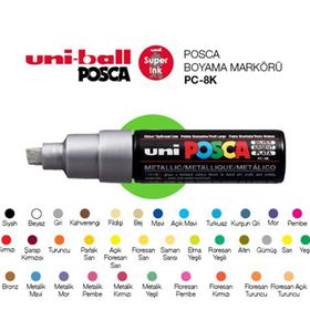 Uni Posca PC-8K Kahverengi Boyama Markörü