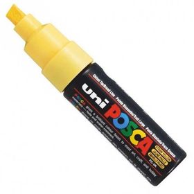 Uni Posca PC-8K Sarı Boyama Markörü