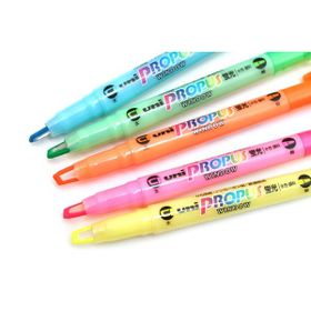 Uni PUS-102T/5C Propus Çift Uç 5 Adet Fosforlu Kalem