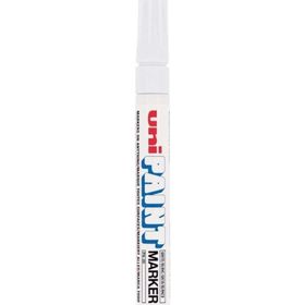 Uni PX-20 Paint Marker 2.2-2.8 mm Beyaz Yuvarlak Uç Boyama Markörü