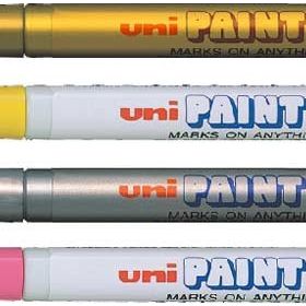 Uni PX-21 0.8-1.2 Siyah Paint Boyama Markörü