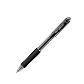 Uni SN-100 1.0 Siyah Laknock Medium Tükenmez Kalem