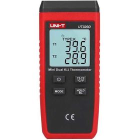 Uni-T UT-320D Mini Dijital 2 Kanal Termometre