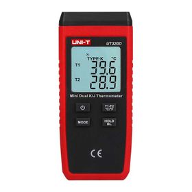 Uni-T UT-320D Mini Dijital 2 Kanal Termometre