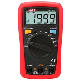 Uni-T UT33A 600V Kırmızı Dijital Multimetre Ölçü Aleti