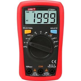 Uni-T UT33A 600V Kırmızı Dijital Multimetre Ölçü Aleti