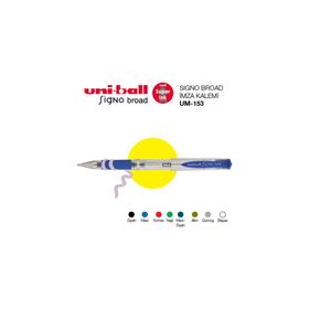 Uni UM-153 Signo 1.0 Siyah İmza Kalemi