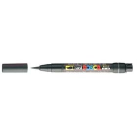 Uni Uni Posca Pcf-350 Boyama Markeri 1-10 Mm Fırça Uç Siyah Renk