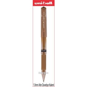 Uniball UM-153 Altın 1.0 mm Signo Broad Roller Kalem