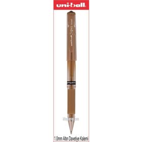 Uniball UM-153 Altın 1.0 mm Signo Broad Roller Kalem